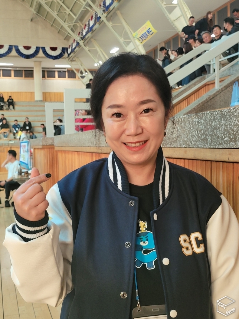 김선화 총학생회장