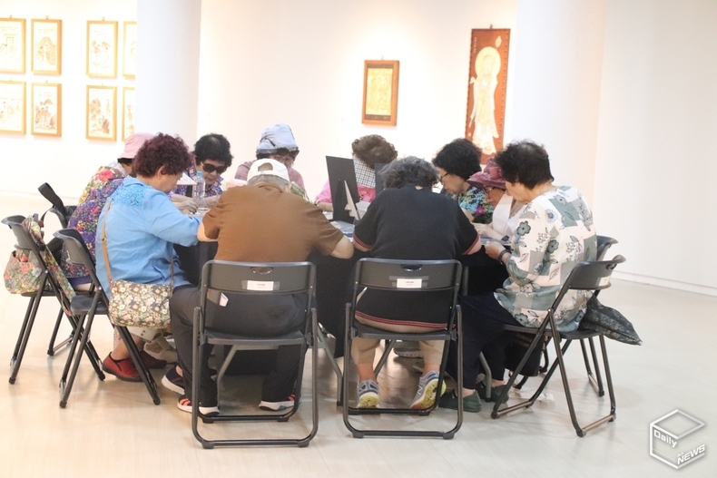 북부문화예술회관 이규남전시 부대행사 미술체험