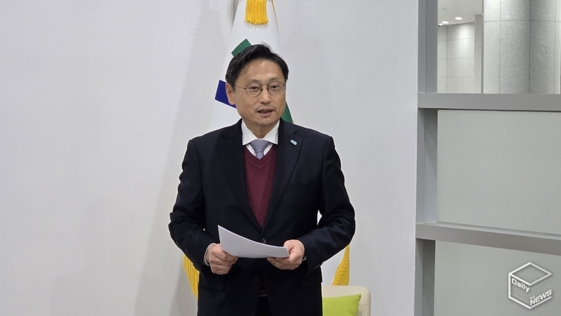 오후석 부지사는 간담회에서 철도 교통 분담률 확대와 도내 철도망 확충의 필요성을 강하게 강조하며 중앙정부와 협력 방안을 구체적으로 제시했다. (사진제공=경기도일간기자단)