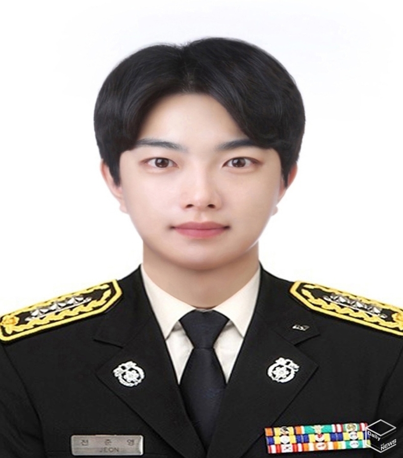 송탄소방서 재난대응과 대응전략팀 소방교 전준영