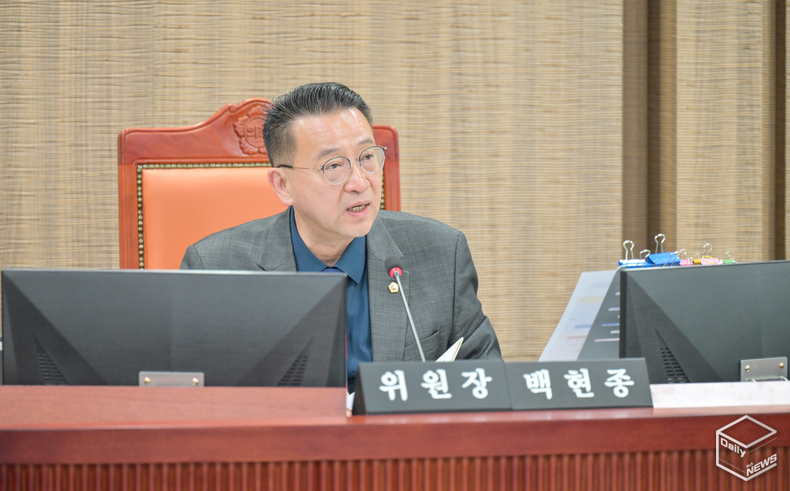 백현종 경기도의회 도시환경위원장