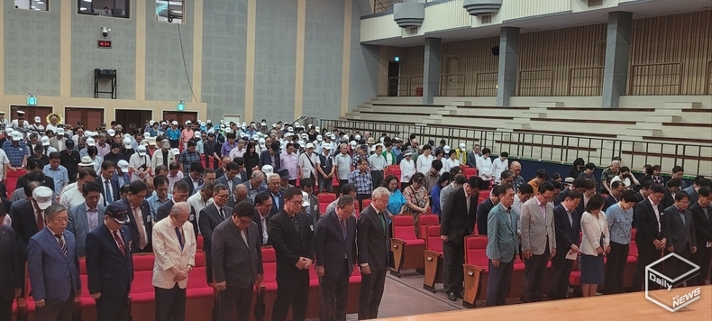 국가유공자 보훈 선양대회가 30일 평택북부문예회관 대공연장에서 성황리에 개최됐다. 