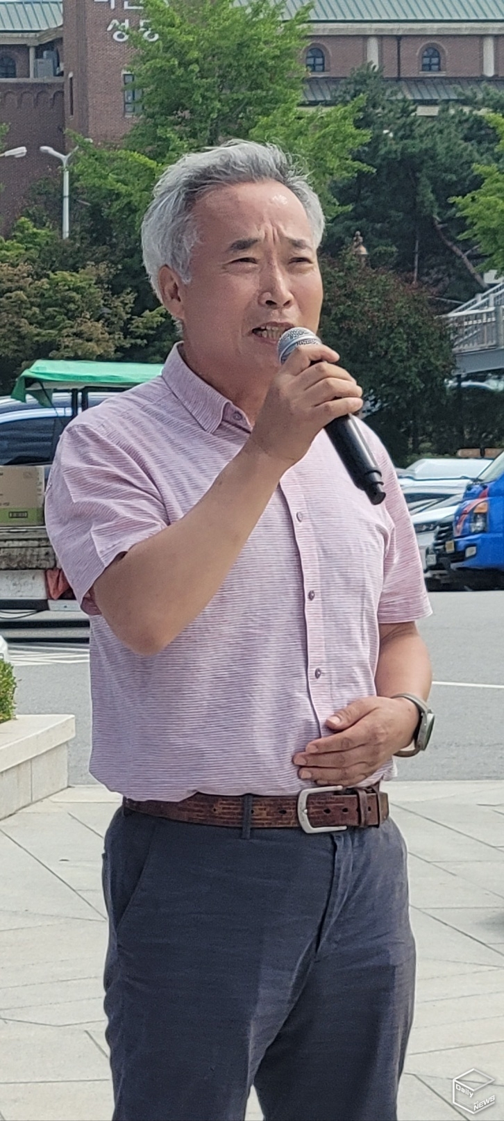 시민발언, 조세묵 안중금곡리폐기물반대비대위원장