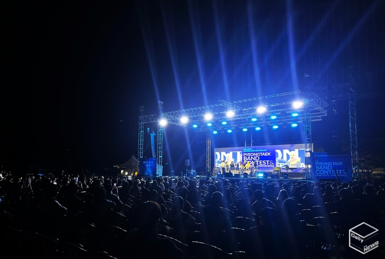 제15회 평택전국밴드경연대회&뮤직페스티벌 축하공연(사진=평택시)