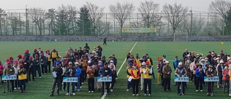 제21회 평택시 협회장기장기 그라운드골프대회 성황