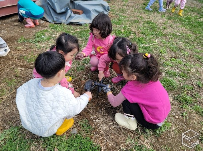 용인특례시 시립기흥효성어린이집의 체험프로그램 모습