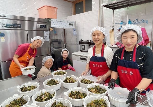 수원시 장안구 정자1동 새마을부녀회, 정성이 가득한 반찬 나눔