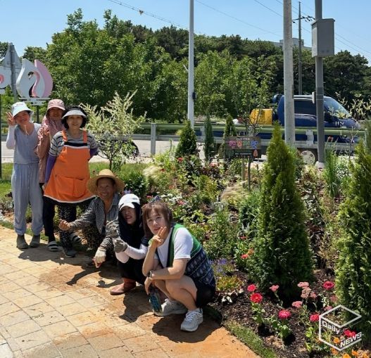 평택시 안중읍 행복정원단 2024년 행복정원 조성