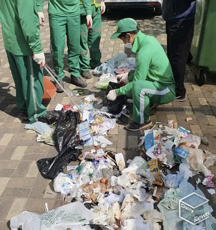 수원시 권선구 입북동, 주민과 함께하는 공동주택 생활폐기물 샘플링 실시