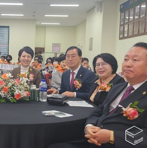 이서영 도의원, 제4주년 의용소방대원의 날 분당소방서 기념식 참석