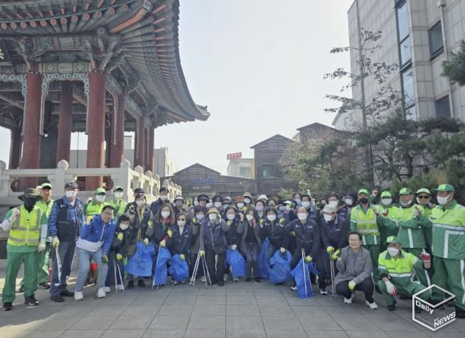 수원시 팔달구 행궁동, 관내 '2025년 새봄맞이 대청소' 추진