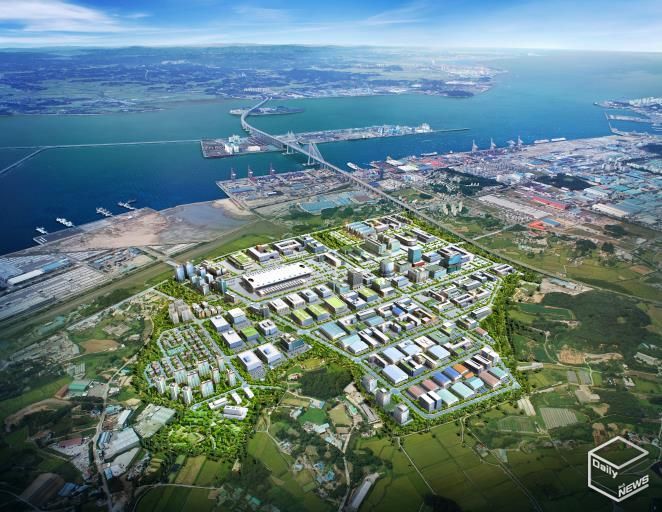 경기경제자유구역_포승지구_조감도