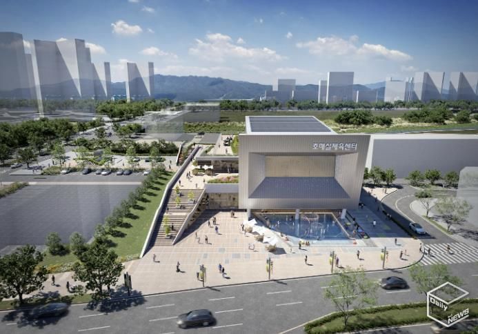 호매실 체육센터 조감도