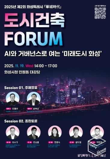 2025년 제2회 도시건축포럼 포스터