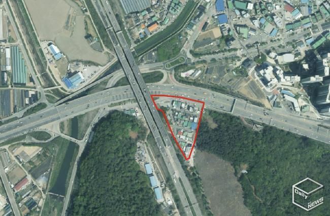 상록구 '건건3지구' 위치도