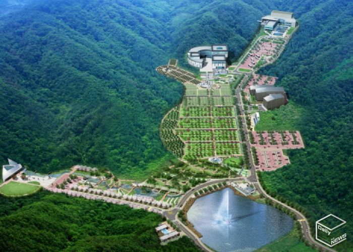 용인평온의숲 조감도