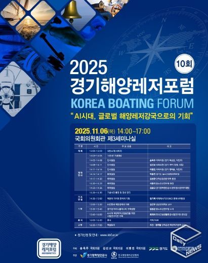 제10회 경기해양레저포럼 포스터