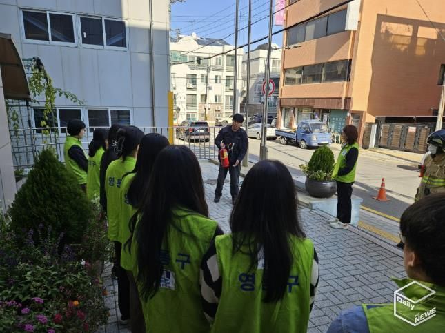 수원시 영통구 매탄2동, 원천 119안전센터와 공공기관 합동소방훈련 실시