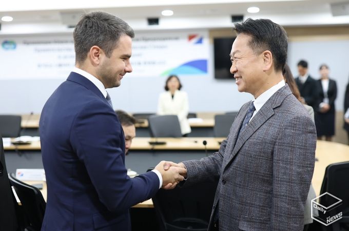 연해주 대표단 면담