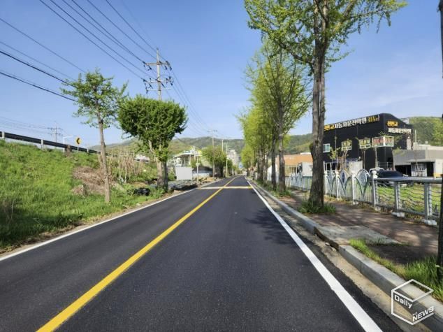 용인특례시 처인구 포곡읍이 지역내 10개 주요 도로 재포장 공사를 마무리했다.