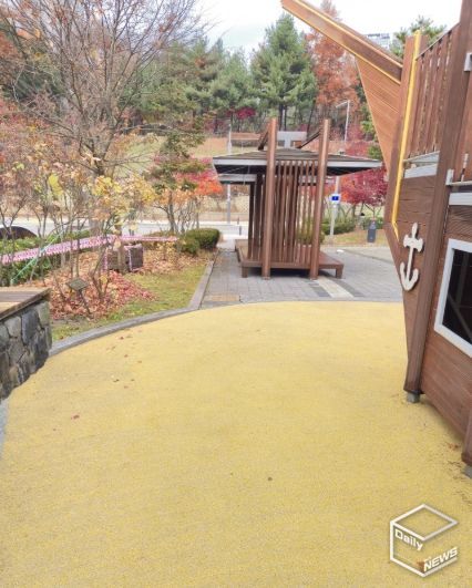 보물선어린이공원 고압세척 정비 완료