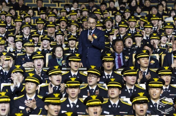 신임 소방공무원 임용식