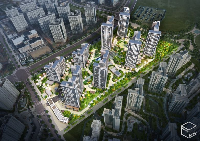 화성동탄2 A93블록 조감도