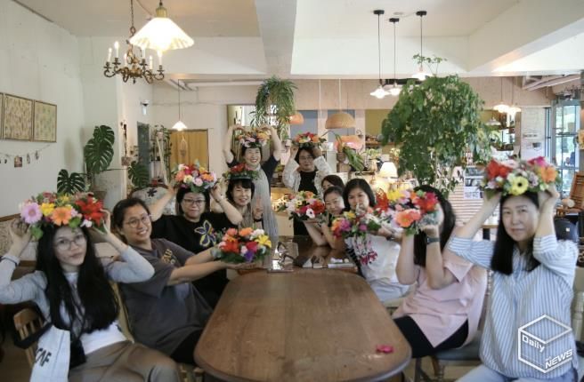 치유농업시설 '앤의정원'에서 프로그램은 운영하고 있다.