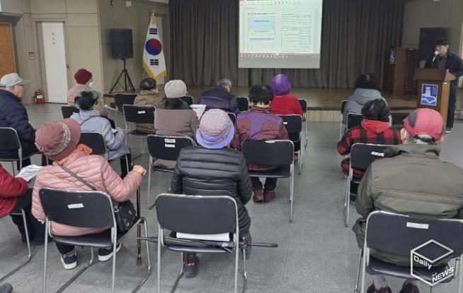 수원시 팔달구, 재활용품 수집 어르신을 위한 동절기 찾아가는 안전교육 실시