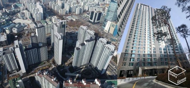 아크로베스티뉴 및 청년임대주택 사진