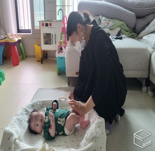 아기 건강 첫걸음 방문서비스를 제공하고 있다